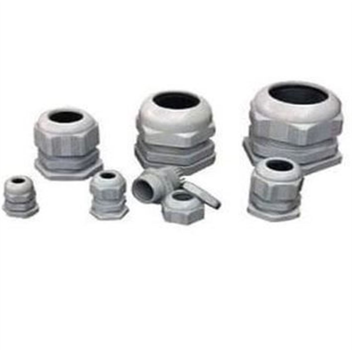 PROMEX PG 7 PLASTİK KABLO RAKORU GRİ 1